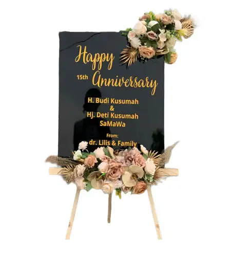 Papan Bunga Akrilik Kampung Bali